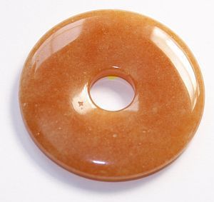 STL Donut 40 mm - Aventurin rot
