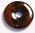 STL Donut 40 mm / Mahagoni-Obsidian