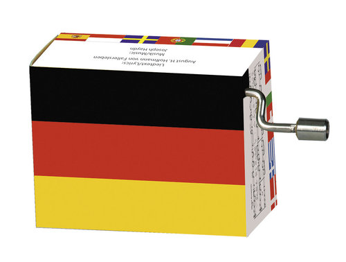 Fridolin® Spieluhr „National Hymnen“, Deutschland