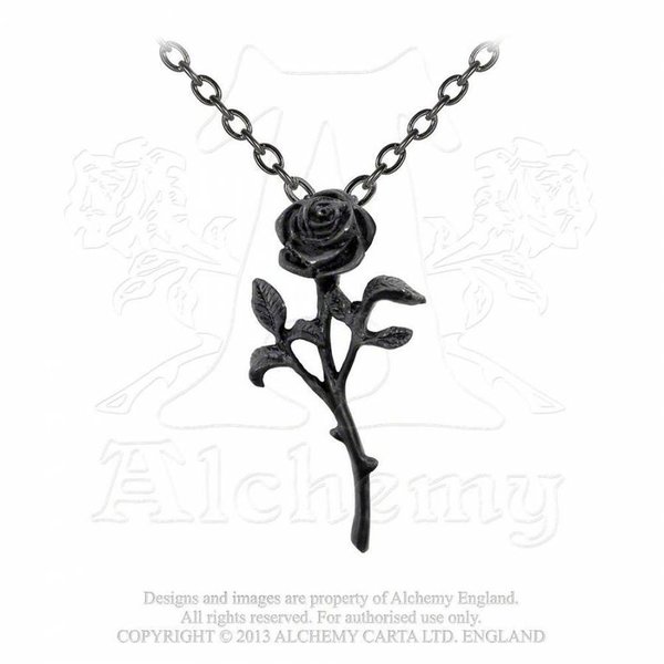 Alchemy® P695 The Romance of The Black Rose - Halskette