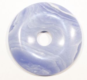 STL Donut 40 mm - (synth. Glas) / Chalcedonglas