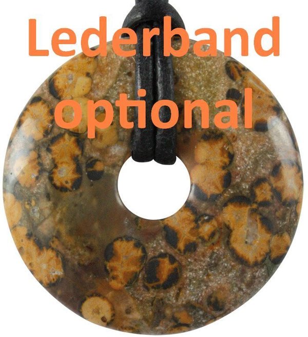 STL Donut 40 mm / Leopardenjaspis
